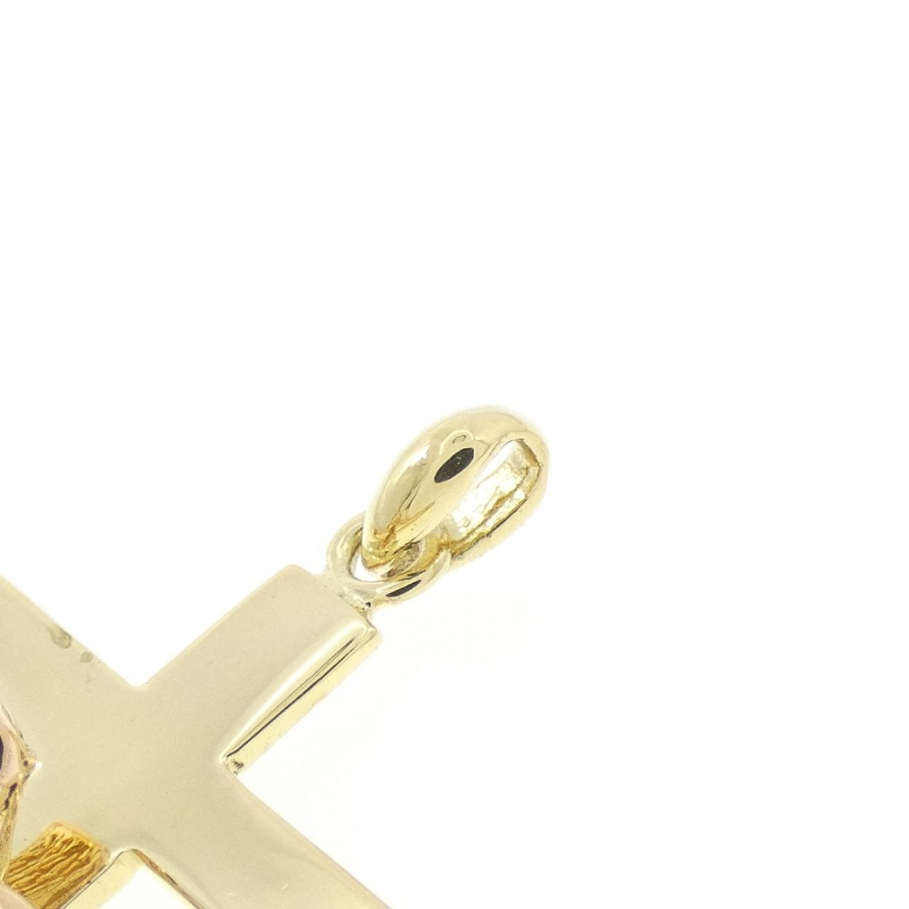 K18YG/K18PG クロス ペンダント