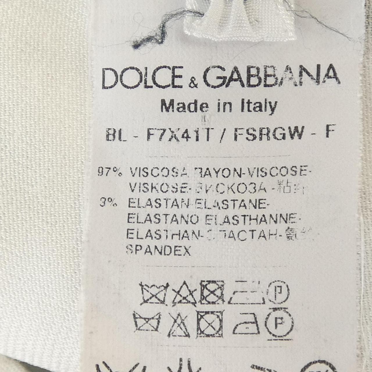 ドルチェアンドガッバーナ DOLCE&GABBANA F7X41T/FSRGW トップス