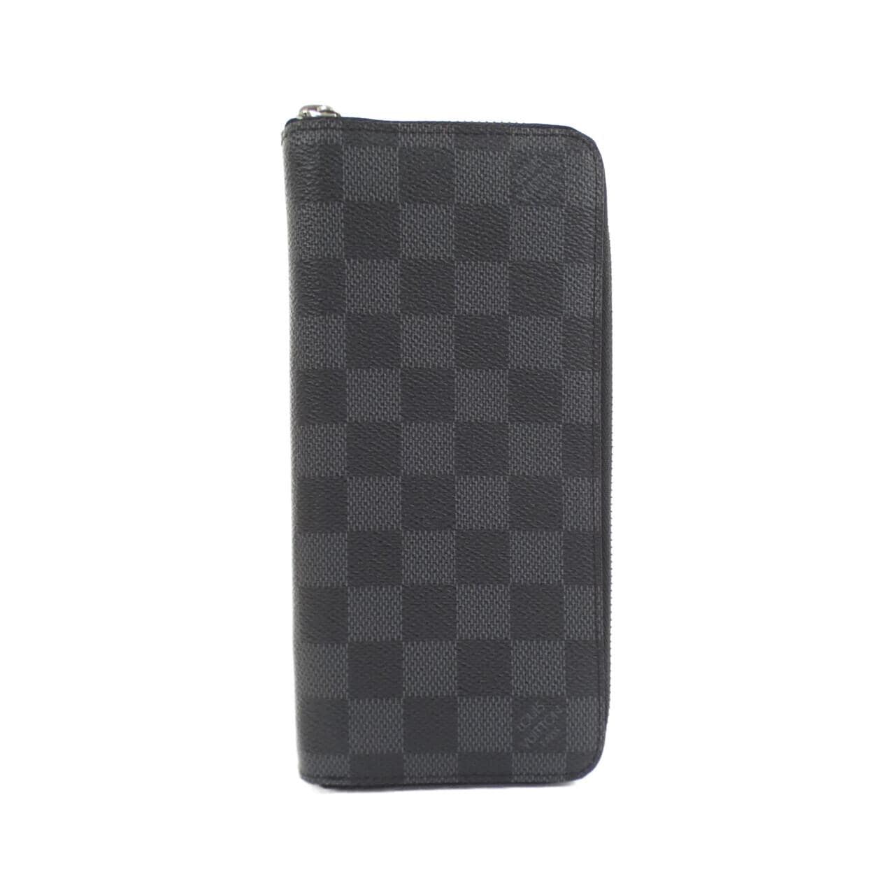 ルイヴィトン ダミエ グラフィット ジッピー ウォレット ヴェルティカル N63095 財布