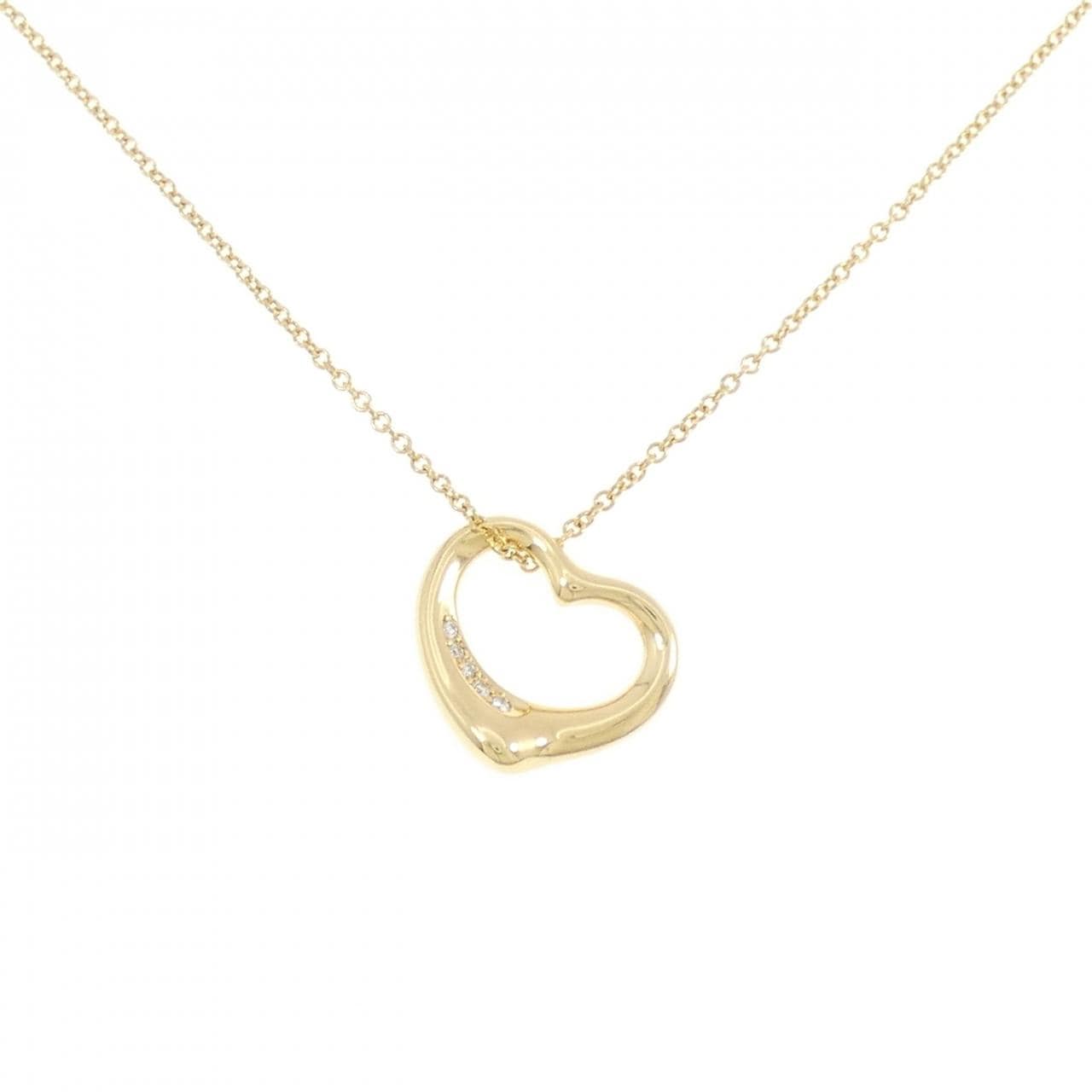 ティファニー オープンハート ネックレス