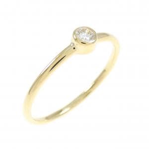 [Remake] K18YG Diamond ring 0.10CT