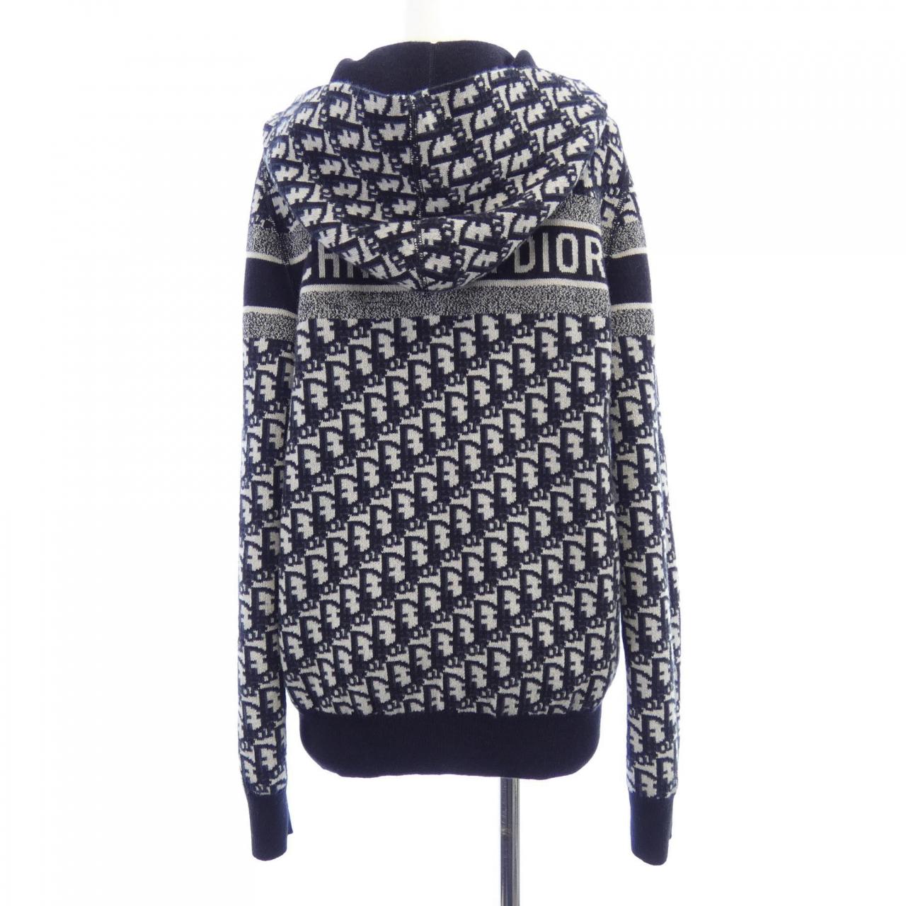 クリスチャンディオール CHRISTIAN DIOR ディオール オブリーク テクニカル カシミヤ 054G12AM055 パーカー