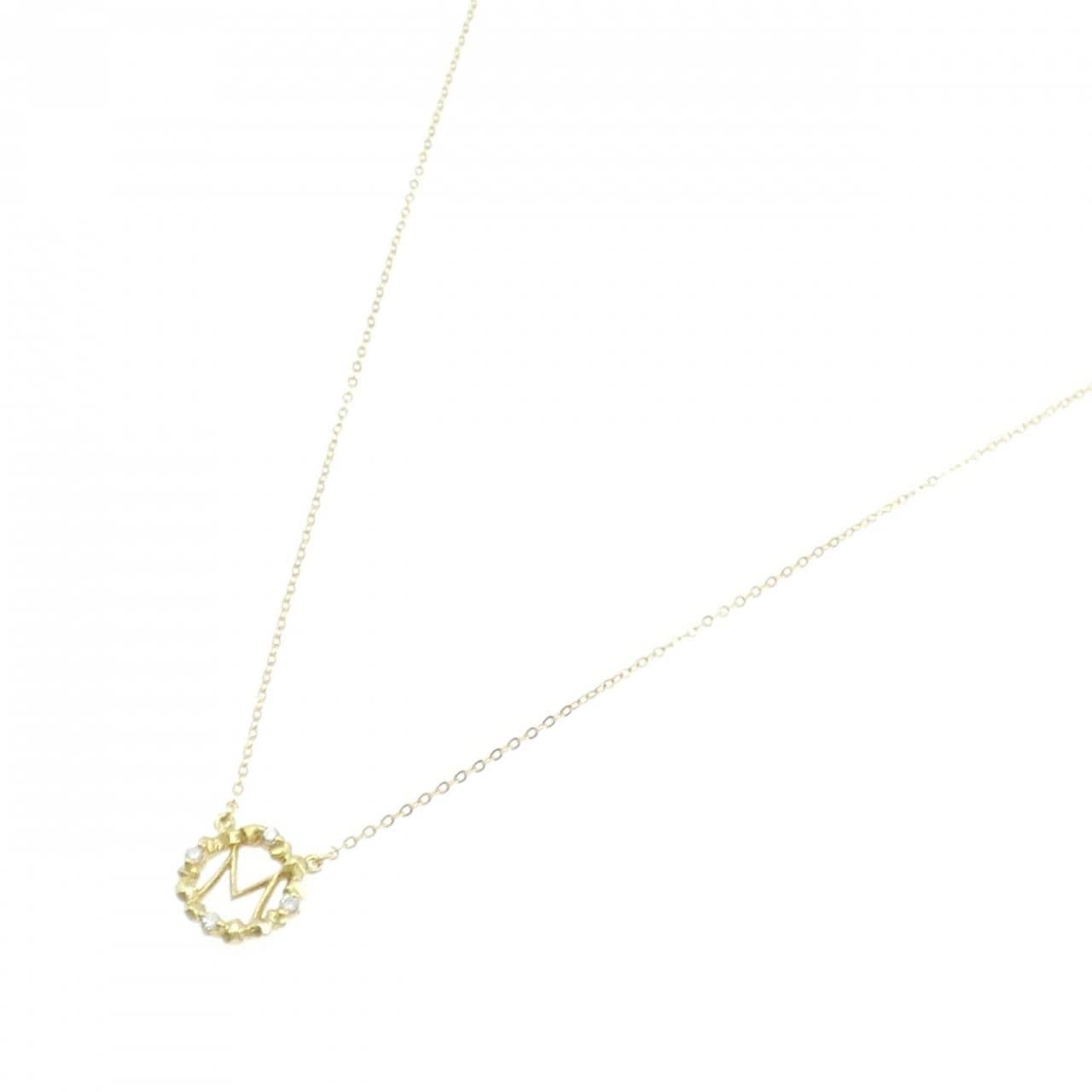 AHKAH Remedy Initial Necklace 0.03CT