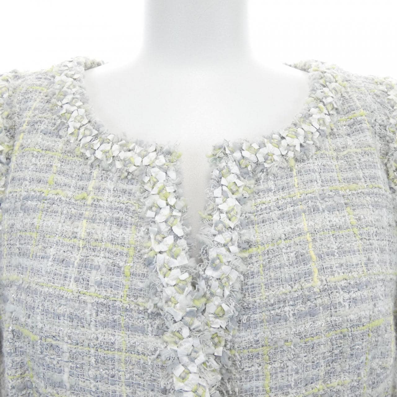 シャネル CHANEL P35582V25562 09P ノーカラージャケット