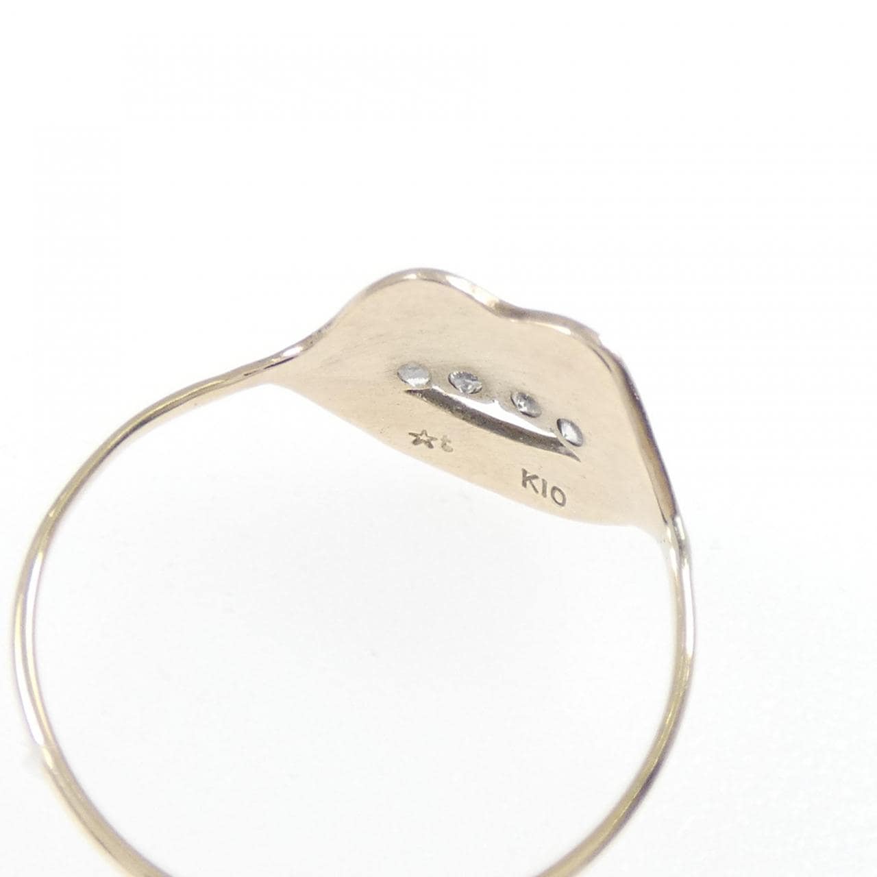 トーカティブ ダイヤモンド ピンキー リング