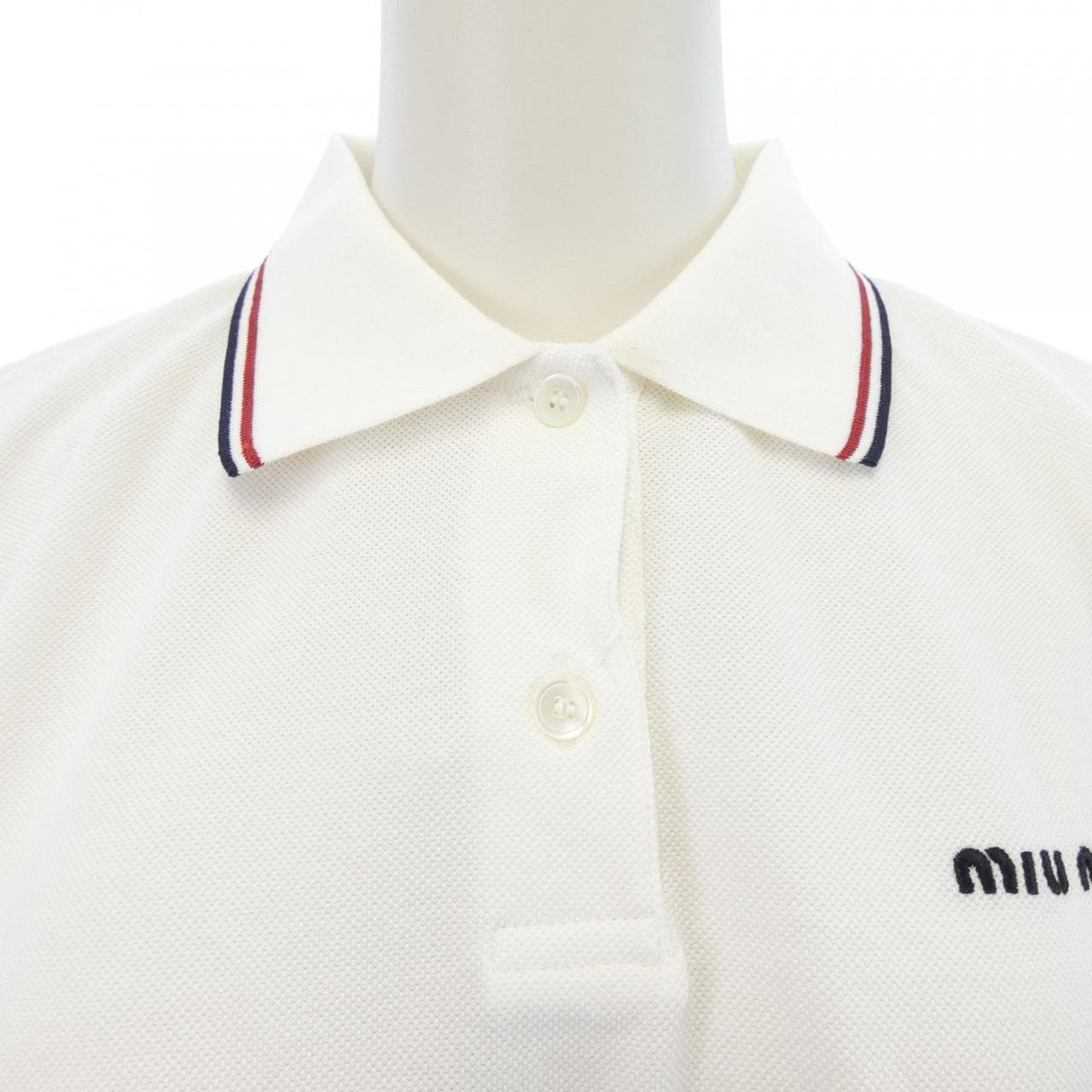 ミュウミュウ MIU MIU MIU MIU ロゴ MJN535 SEM2 1612 ポロシャツ