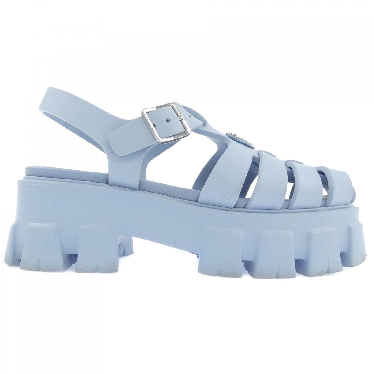 プラダ PRADA トライアングルロゴ モノリス 1X853M フォームラバー サンダル