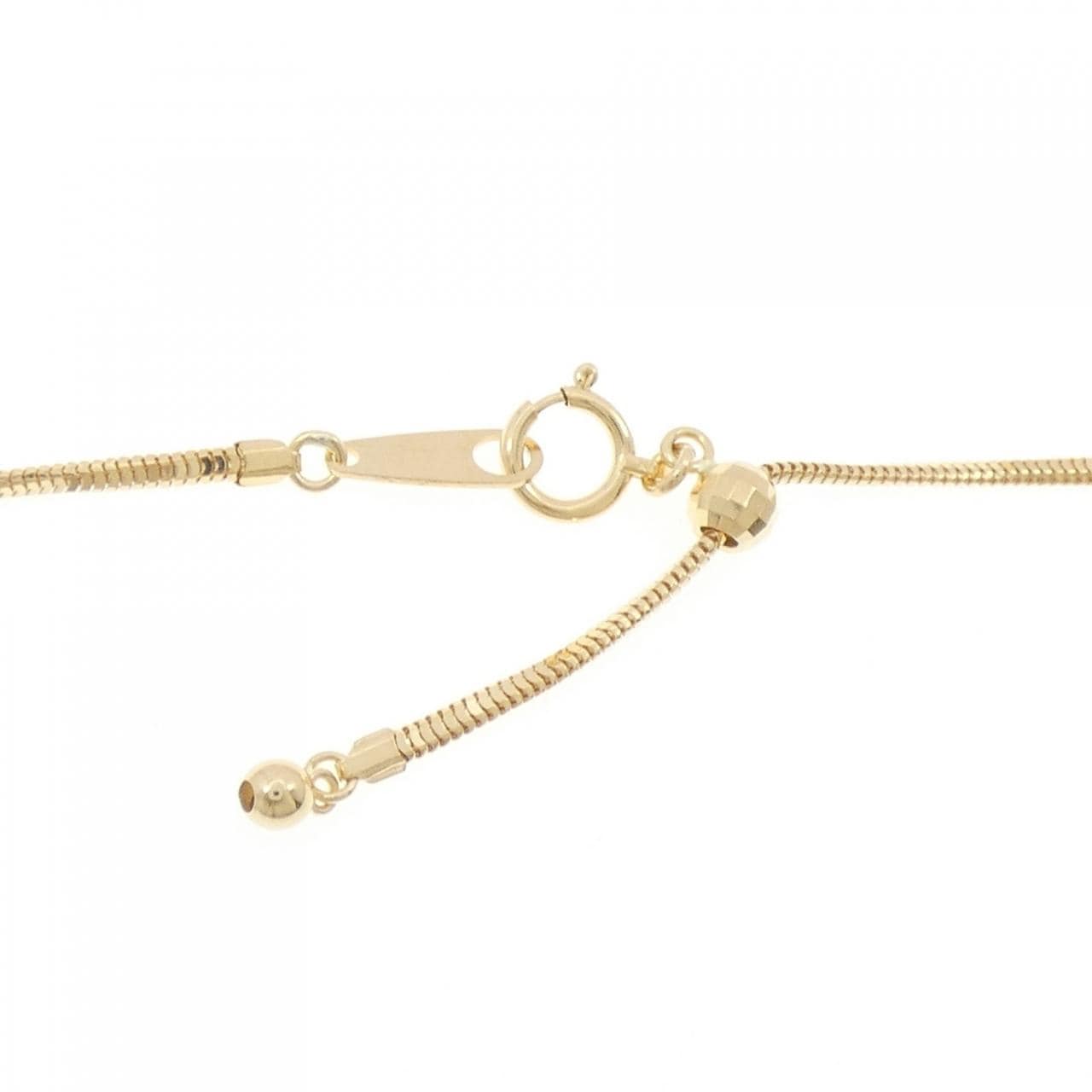 K18YG chain necklace