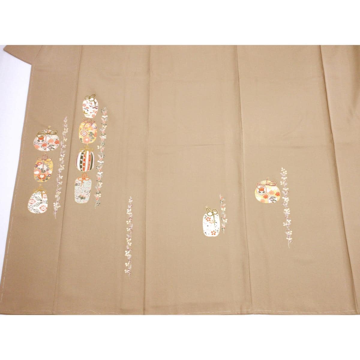 【未使用品】訪問着　友禅金彩加工