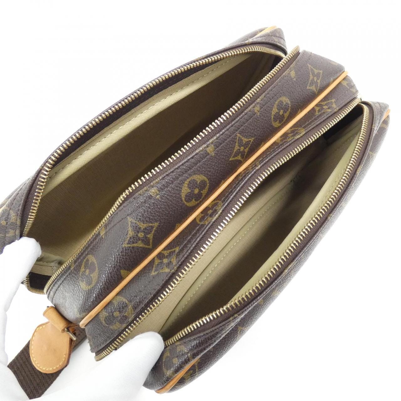 LOUIS VUITTON Monogram Reporter 28 厘米 M45254 单肩包