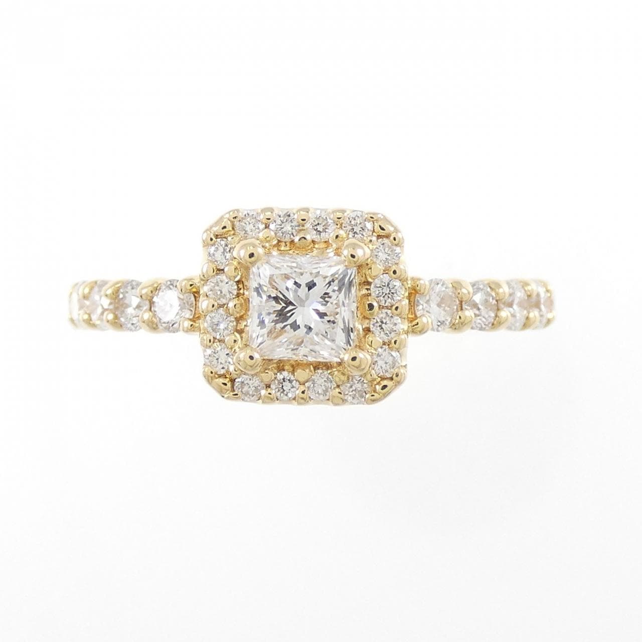 K18YG ダイヤモンド リング 0.308CT