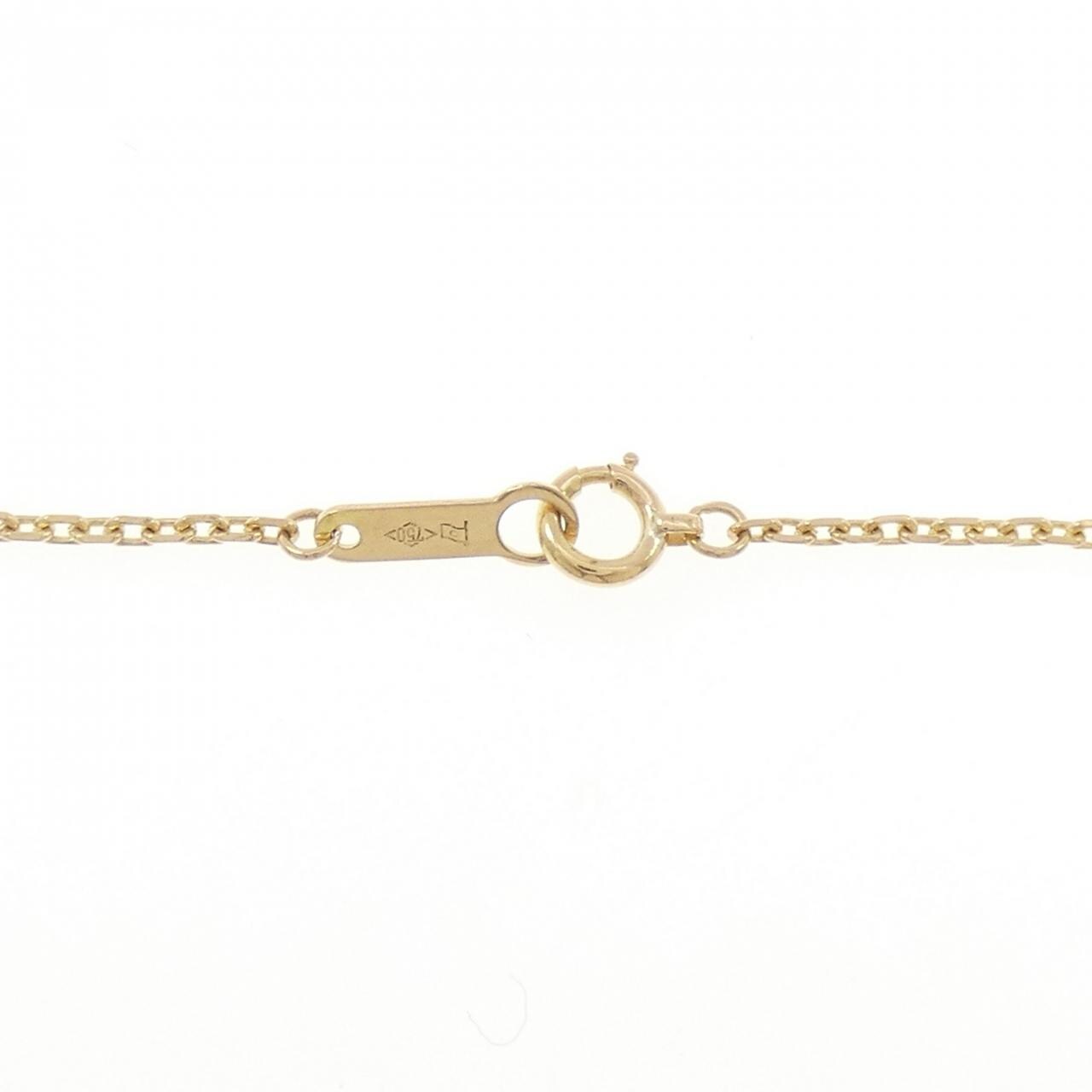 K18YG ハート ダイヤモンド ネックレス 1.50CT