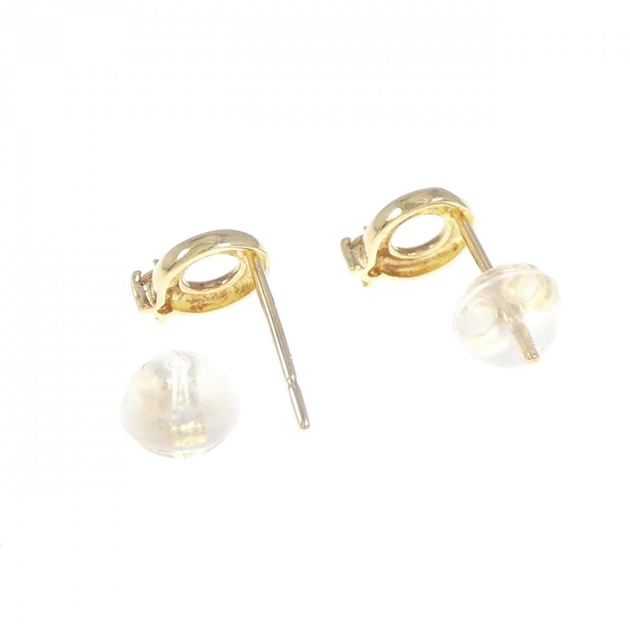 K18YG Diamond earrings