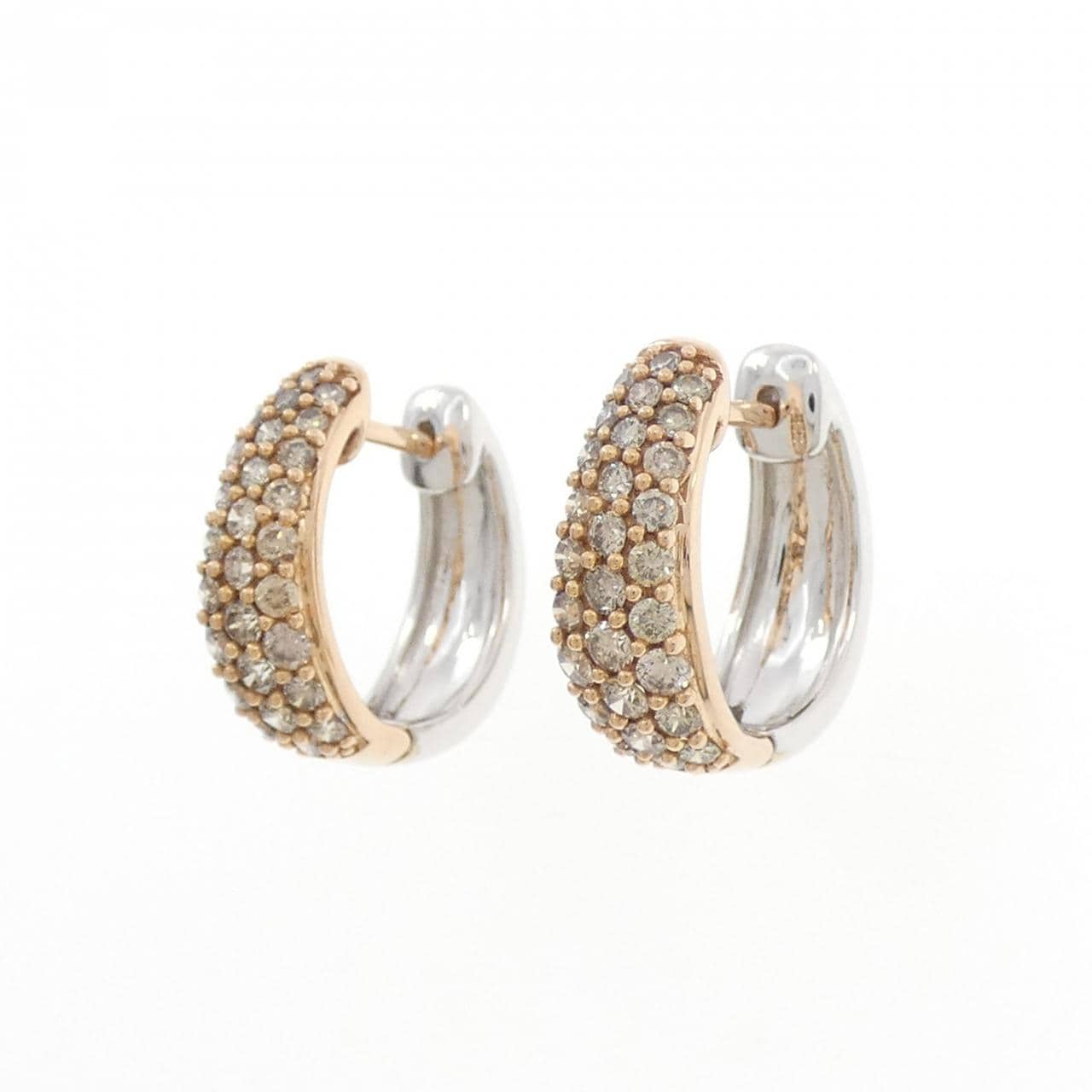 ジーエスティービー ダイヤモンド ピアス 0.90CT