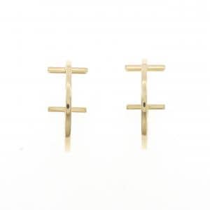 ティファニー Tワイヤー フープ ミディアム ピアス