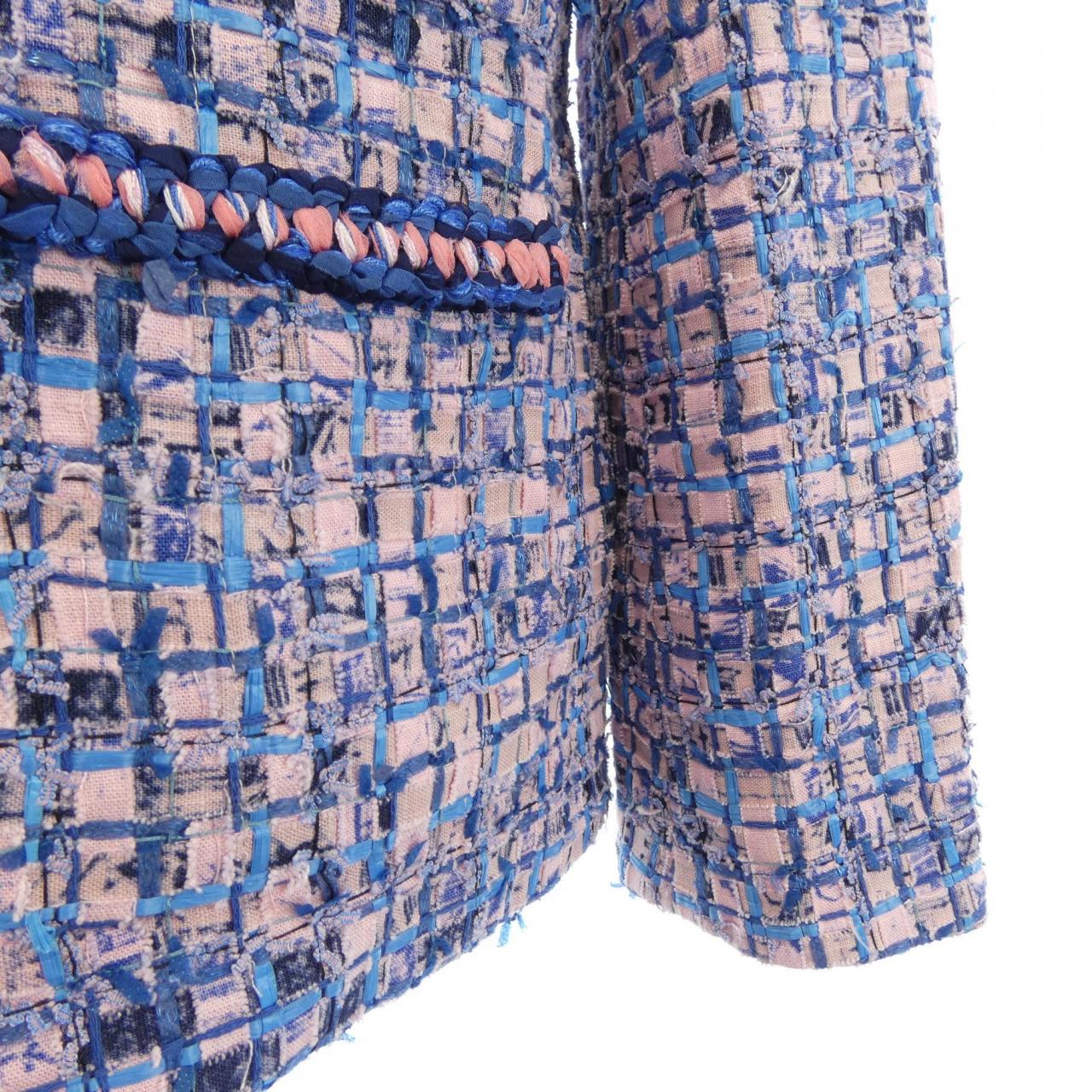 シャネル CHANEL P70099V49020 21P ノーカラージャケット