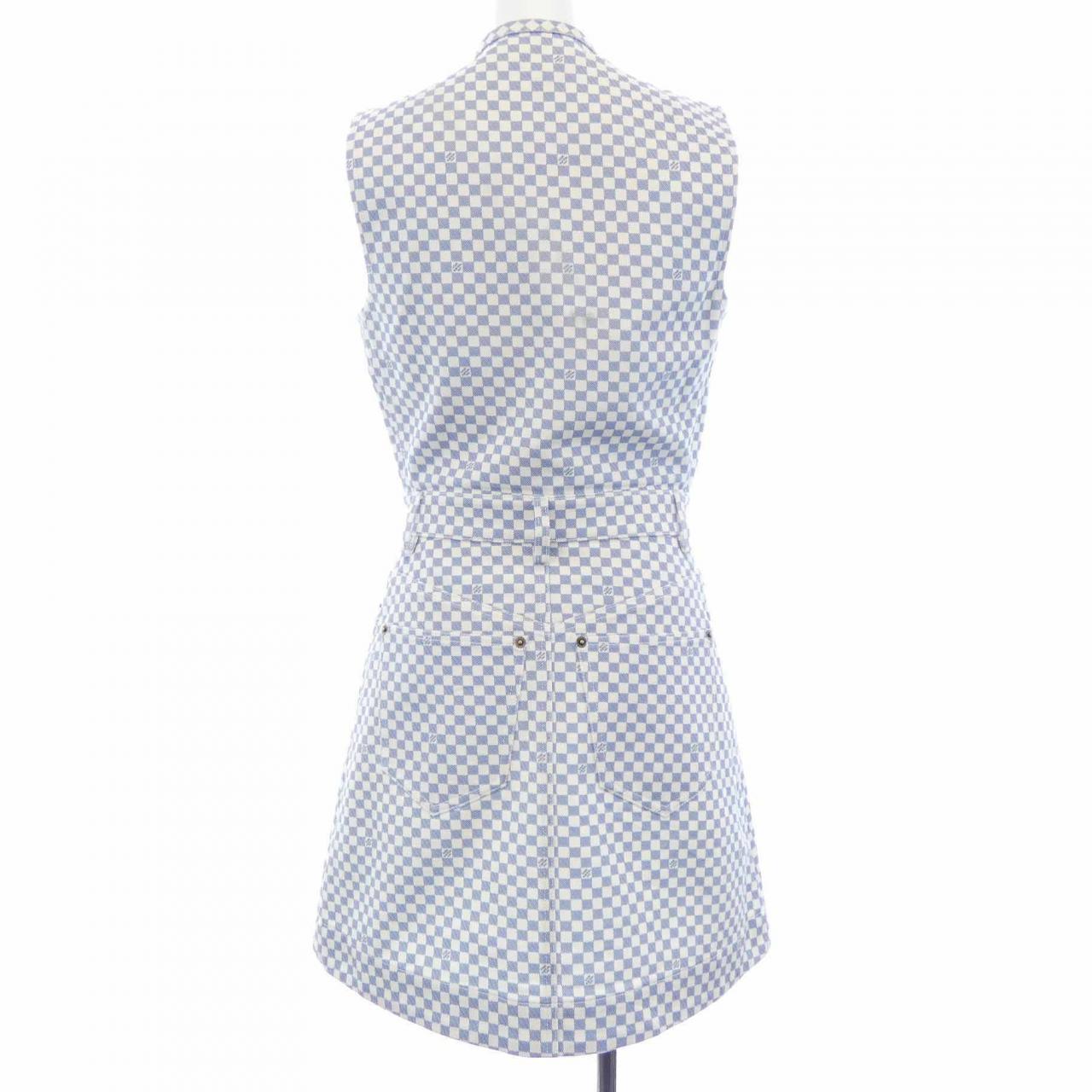 ルイヴィトン LOUIS VUITTON ダミエジップアップドレス FQRO72LGM ワンピース