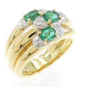 ピキョッティ エメラルド リング 0.80CT