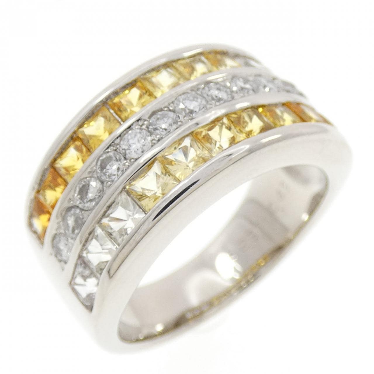 PT900 サファイヤ リング 2.30CT