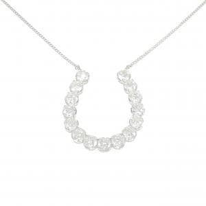 K18WG ダイヤモンド ネックレス 5.00CT