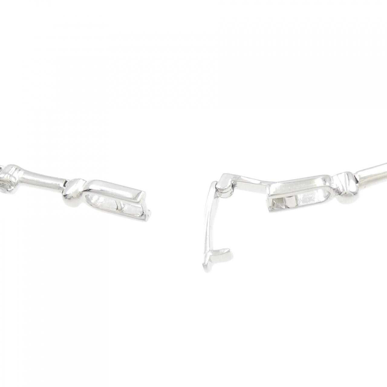 K18WG Diamond bracelet 0.50CT