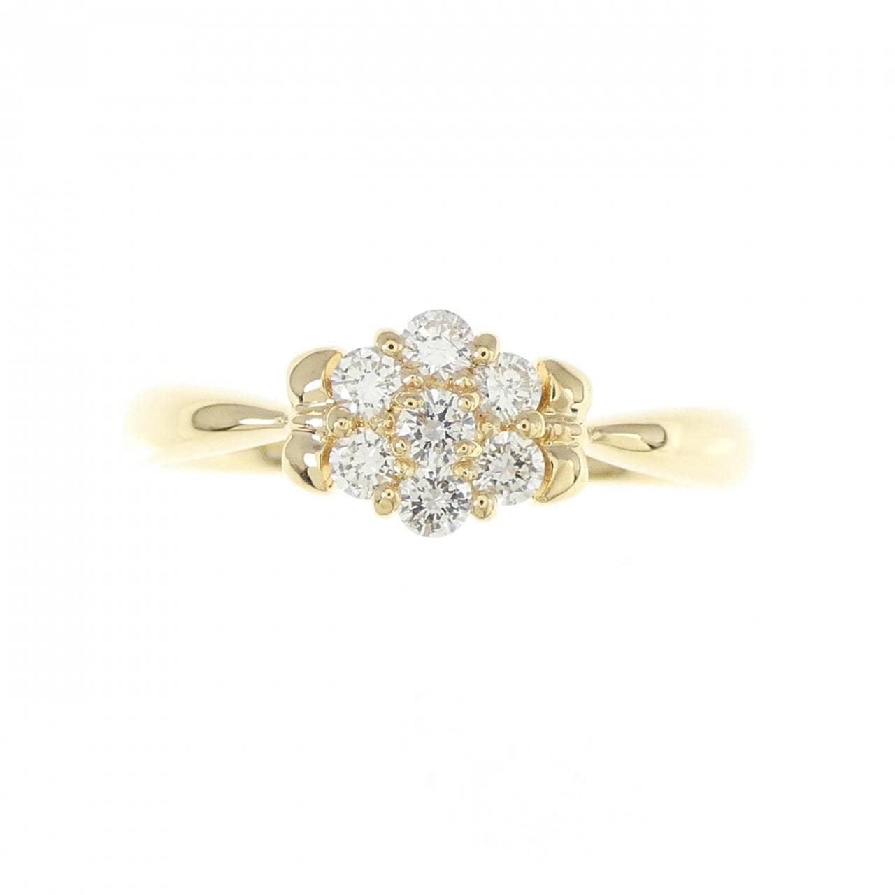 K18YG ダイヤモンド リング 0.20CT