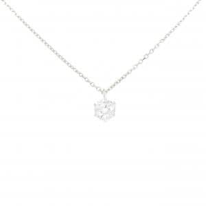 【新品】PT900/PT850 ダイヤモンド ネックレス 0.218CT D SI1 VG