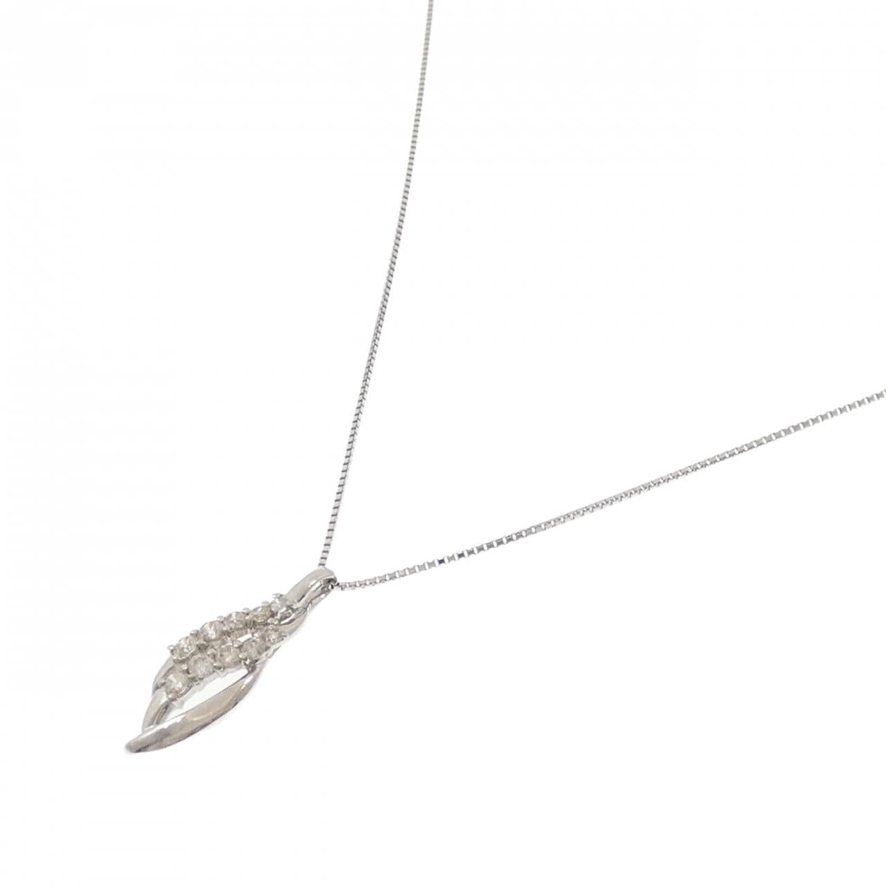 PT900/PT850 ダイヤモンド ネックレス 0.50CT