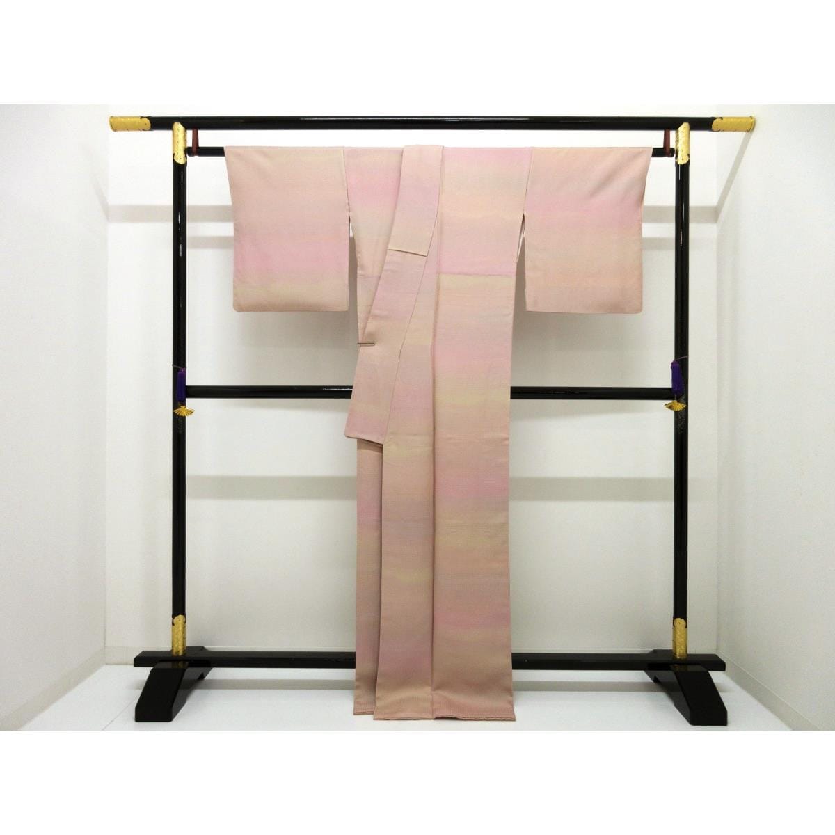 小紋　ボカシ染