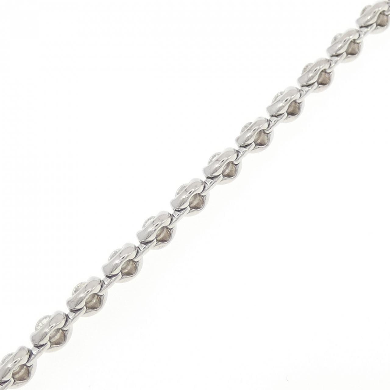 K18WG ダイヤモンド ブレスレット 2.00CT