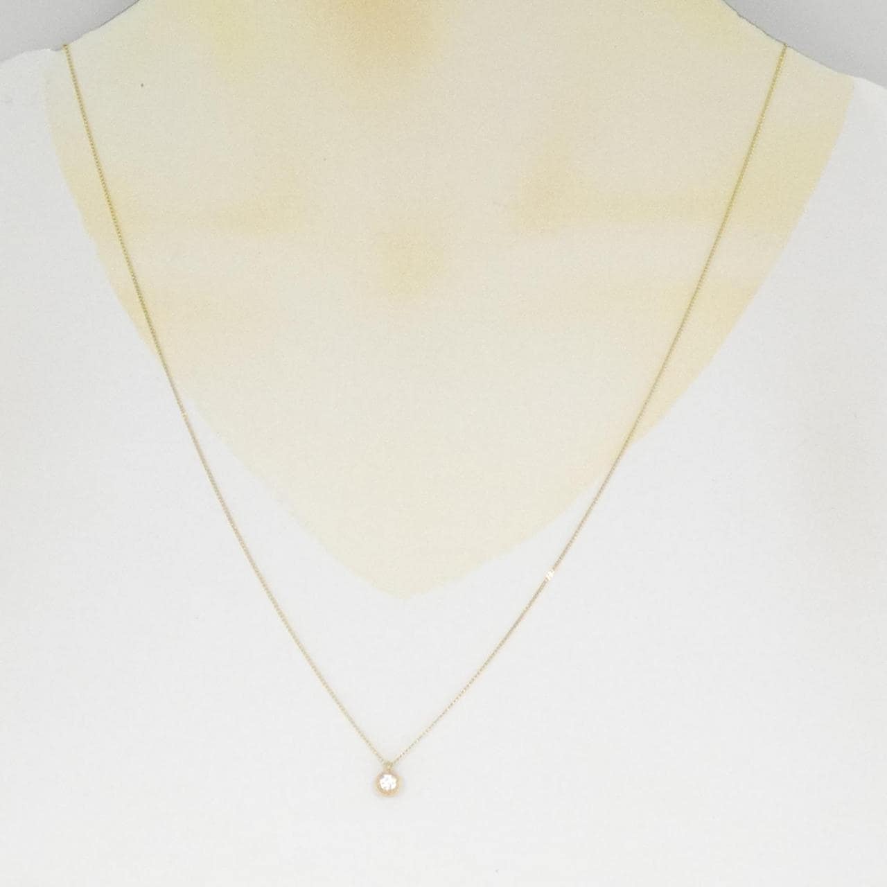 ハム ダイヤモンド ネックレス 0.10CT