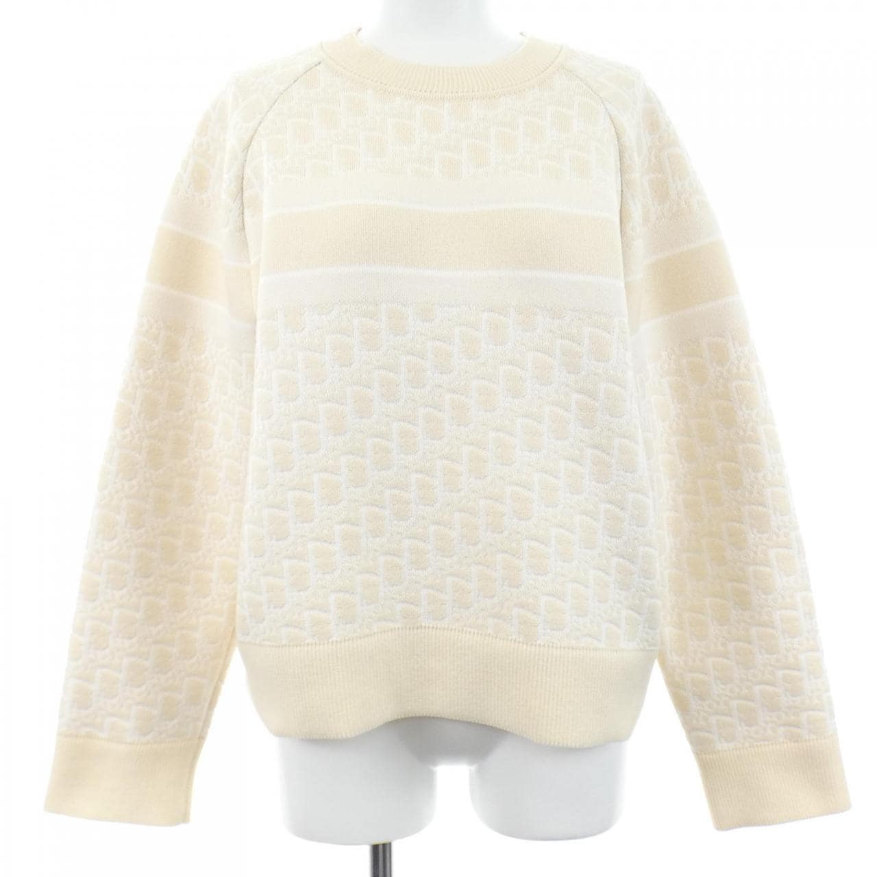 クリスチャンディオール CHRISTIAN DIOR ディオールオブリーク 214S55AM103 ニット