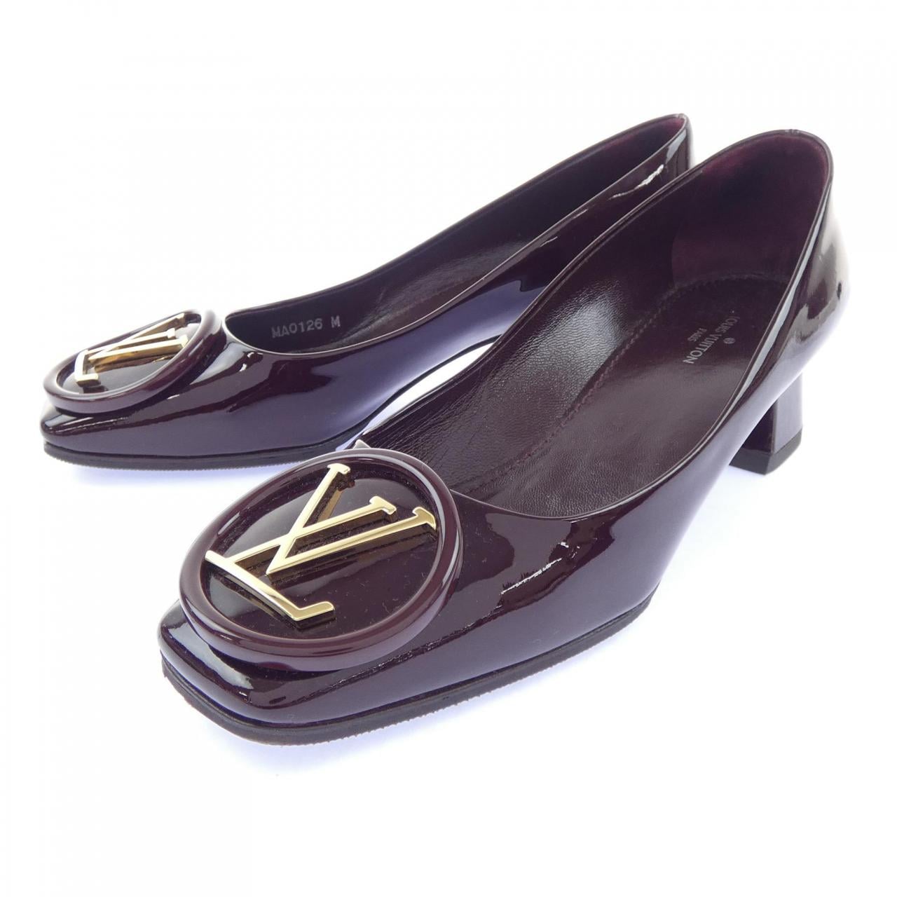 ルイヴィトン LOUIS VUITTON マドレーヌライン パンプス