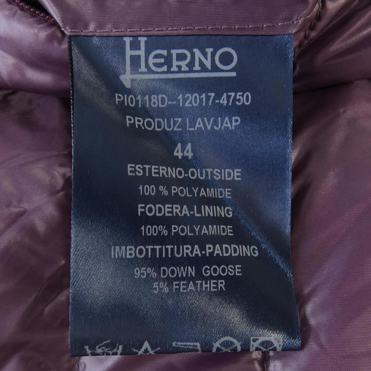 ヘルノ Herno PI0118D ダウンジャケット
