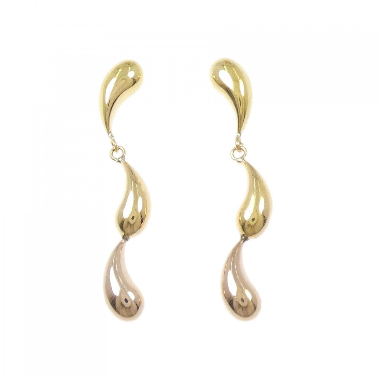 K18YG/K18PG ピアス