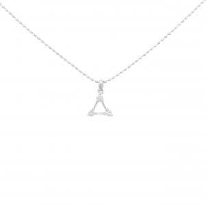 K18WG ダイヤモンド ネックレス 0.06CT