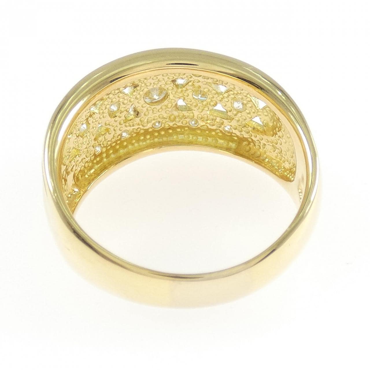 K18YG ダイヤモンド リング 0.52CT