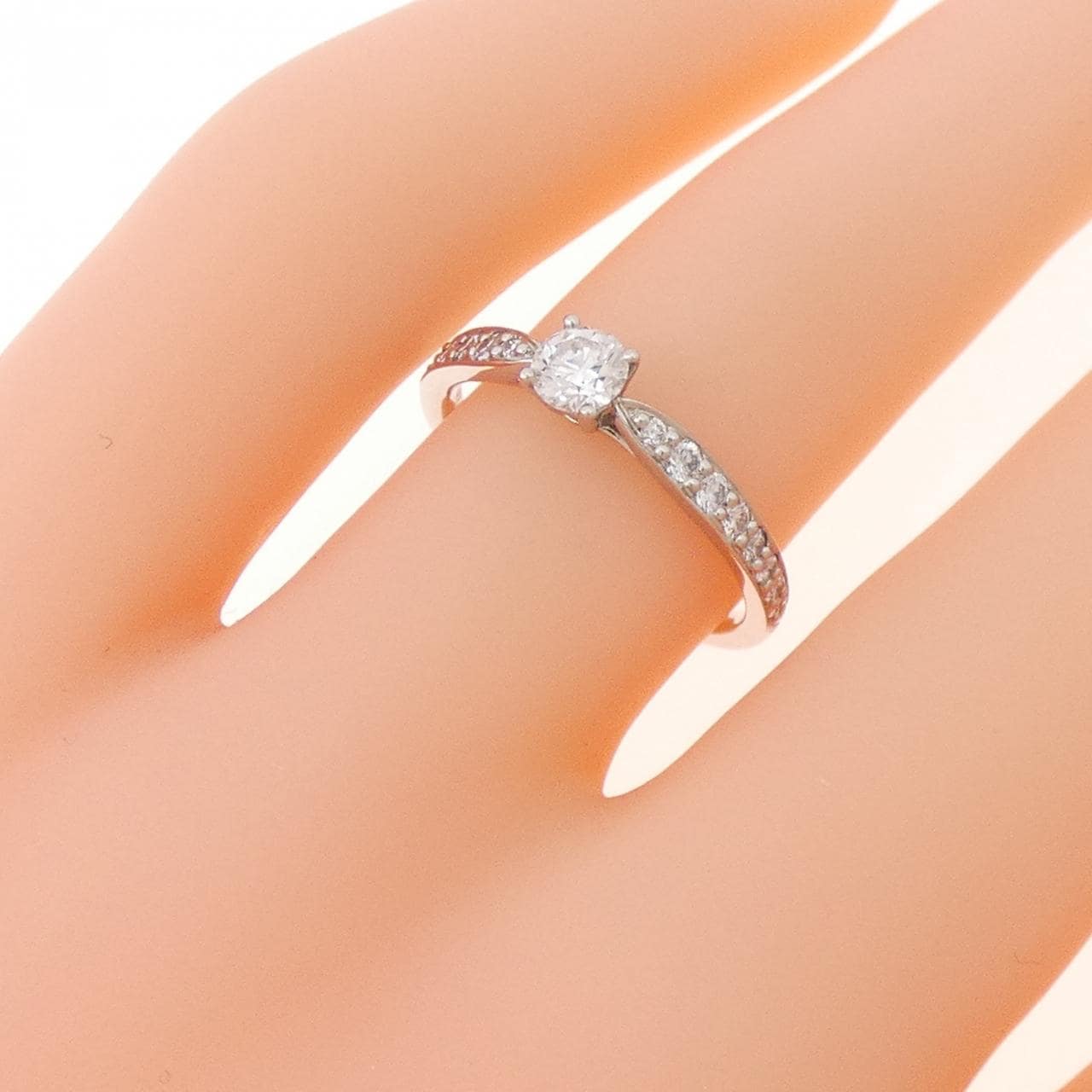 ティファニー ハーモニー リング 0.21CT