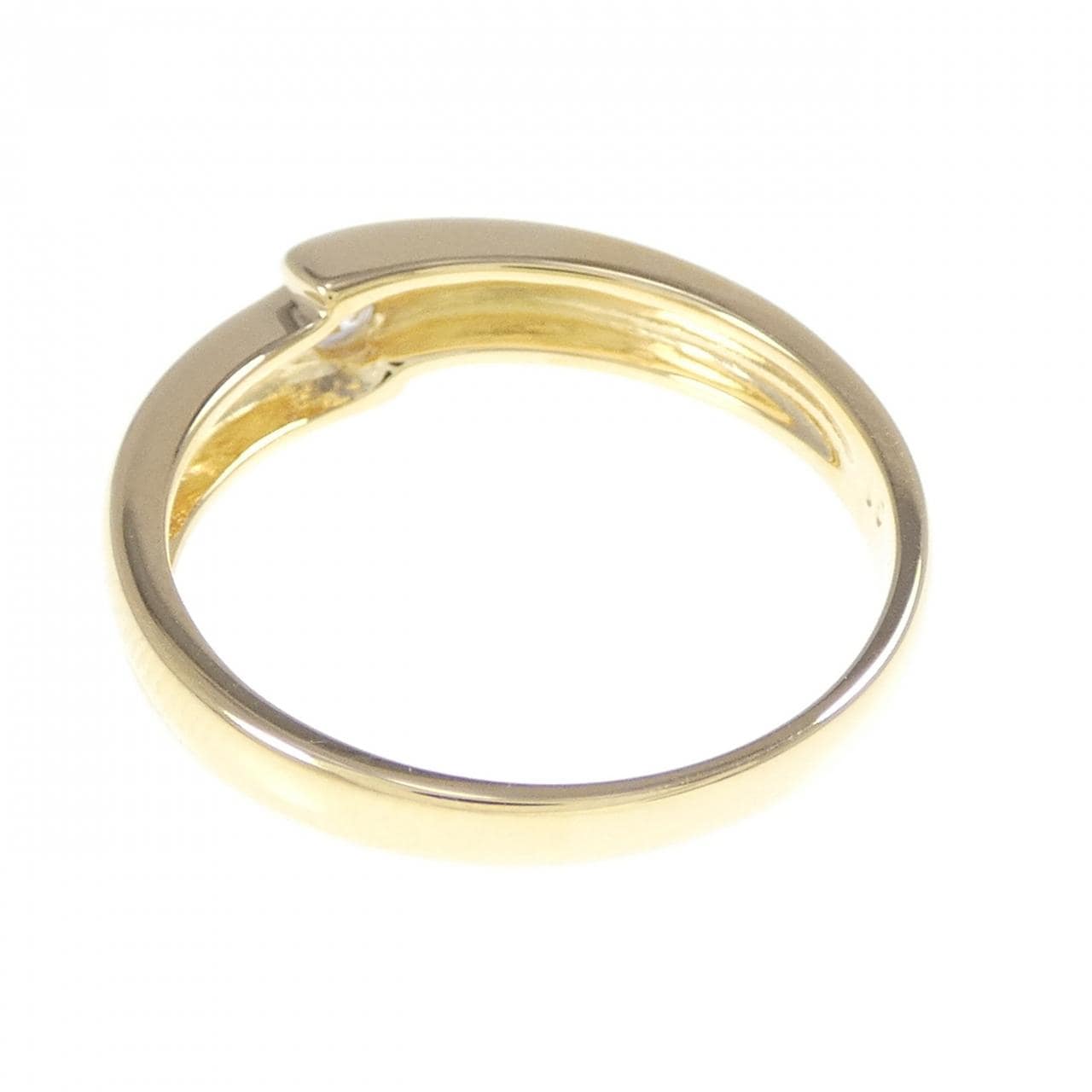 K18YG ダイヤモンド リング 0.1CT