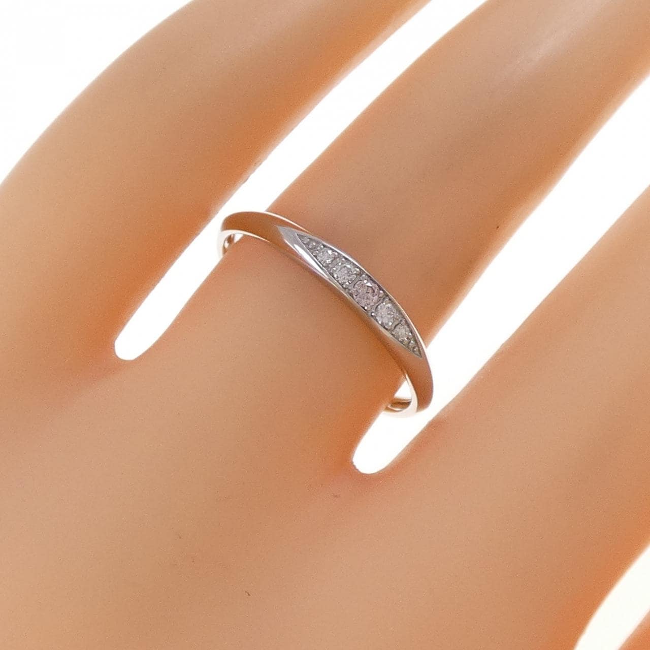 PT900 ピンクダイヤモンド リング 0.02CT