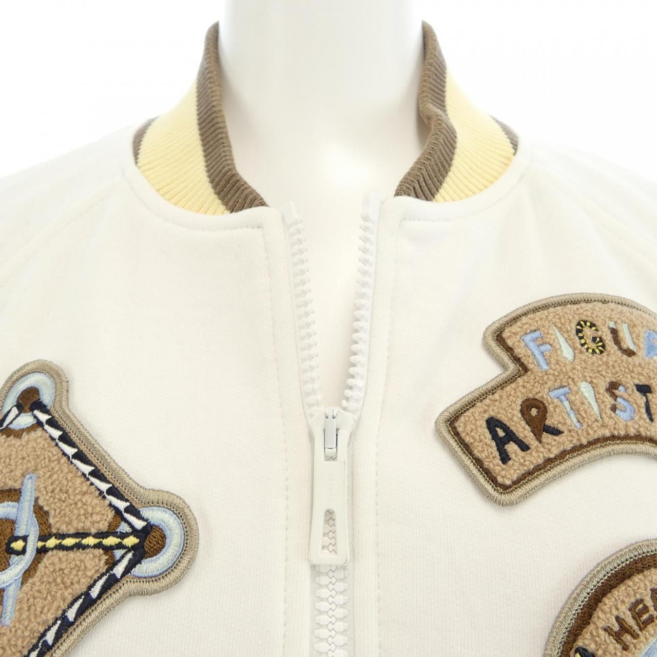 エルメス HERMES FIGURE ARTISTIQUE VARSITY EMBROIDE 3H4208DD ブルゾン