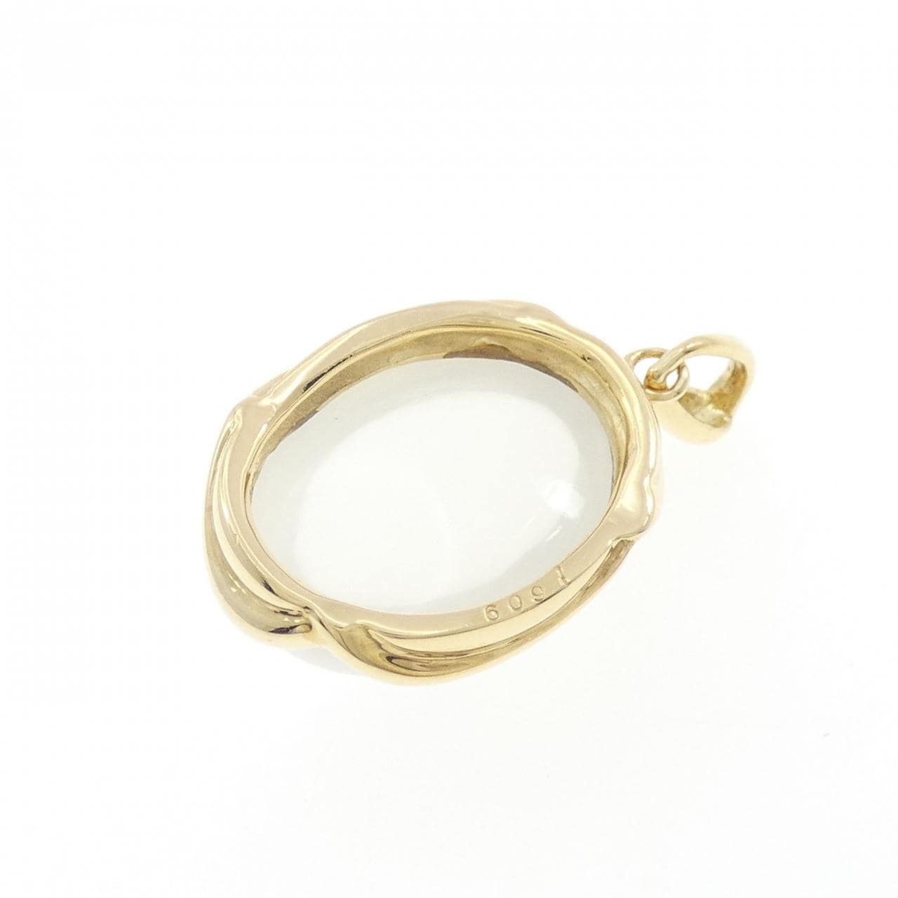 K18YG ムーンストーン ペンダント 16.09CT