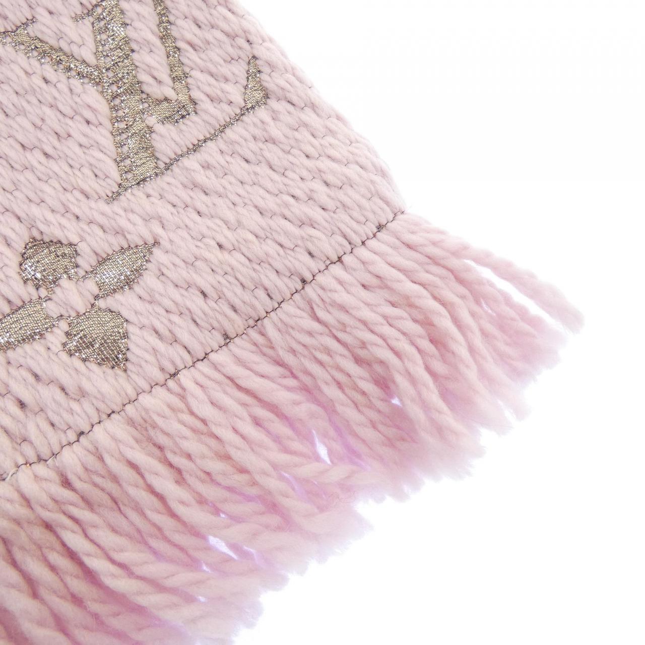 ルイヴィトン LOUIS VUITTON エシャルプ ロゴマニア シャイン M70466 MUFFLER