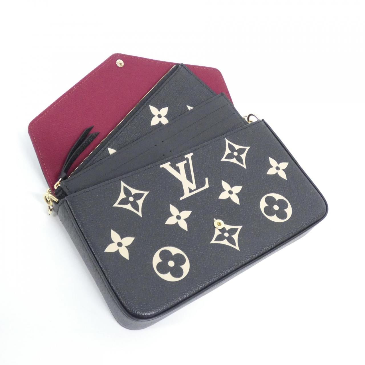 ルイヴィトン バイカラー モノグラム アンプラント ポシェット フェリシー M82479 ショルダーバッグ