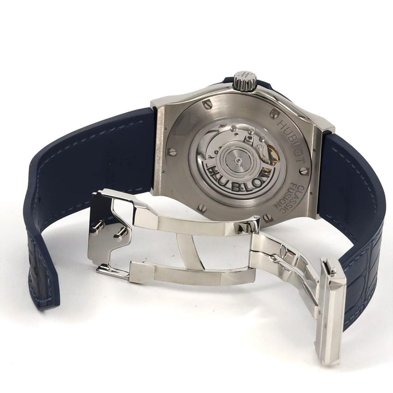 Hublot Classic FUSION Titanium Blue 511.NX.7170.LR TI Automatic