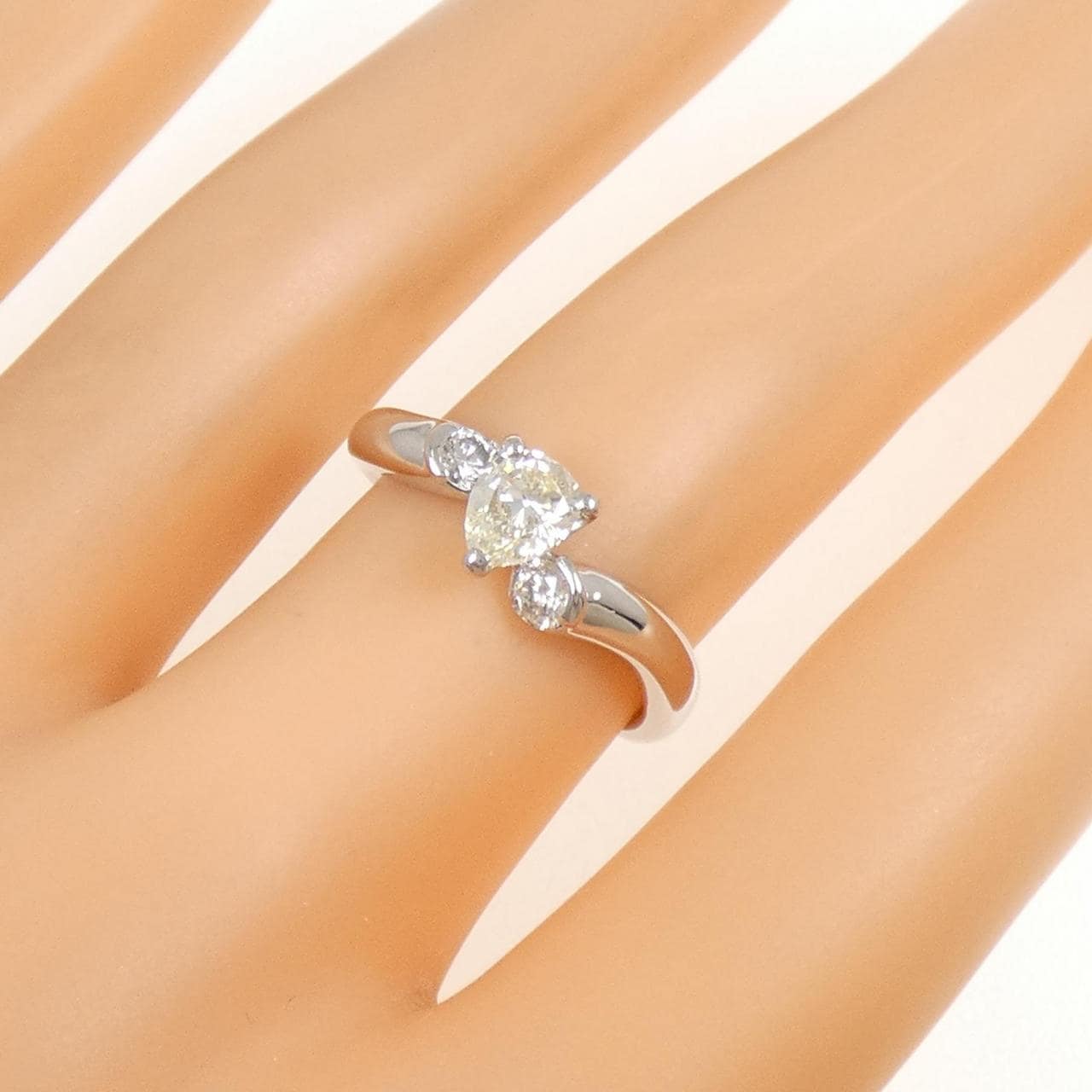 PT900 ダイヤモンド リング 0.518CT