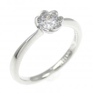 PT900 フラワー ダイヤモンド リング 0.308CT