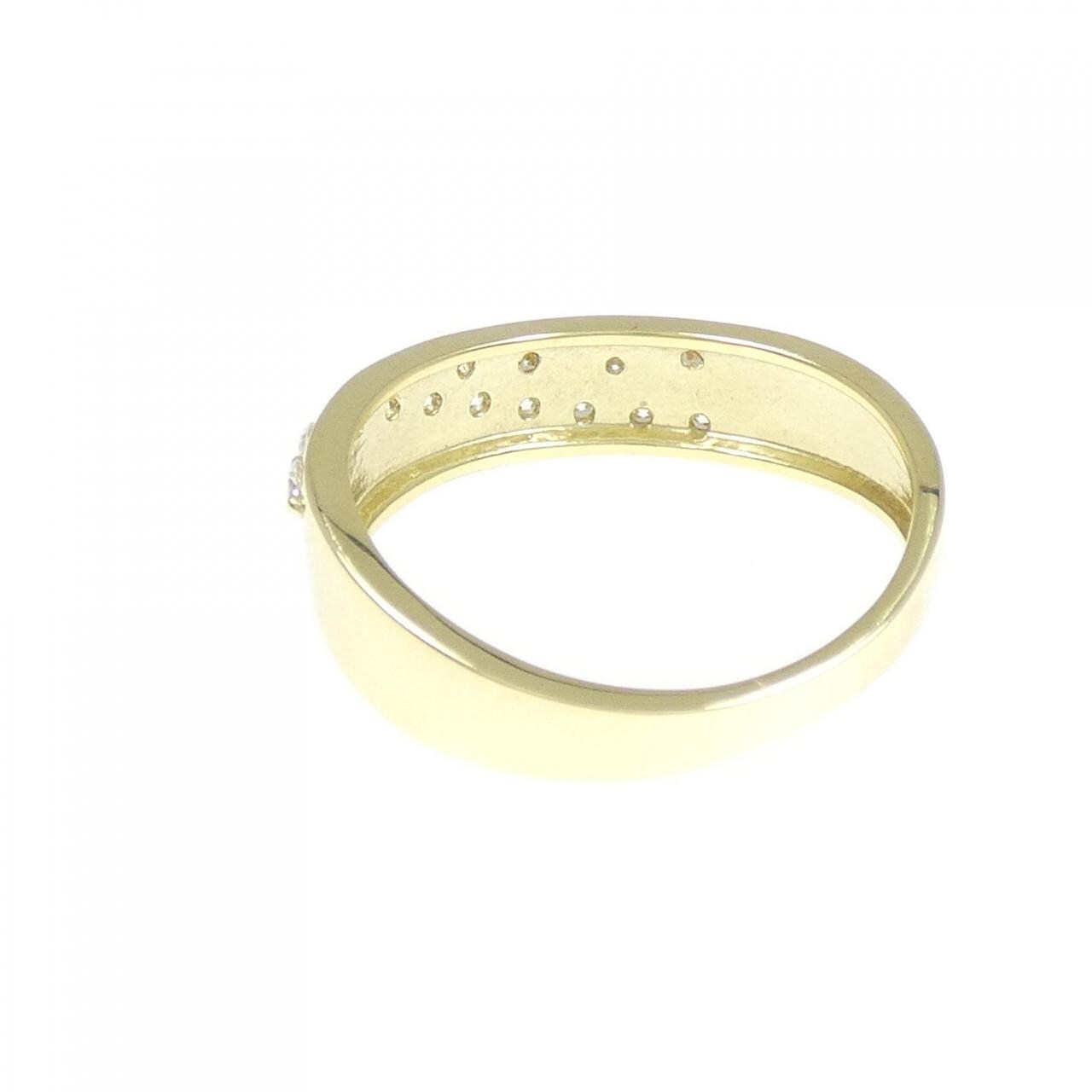 [新品] K18YG鑽石0.19CT