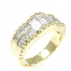 K18YG ダイヤモンド リング 0.97CT