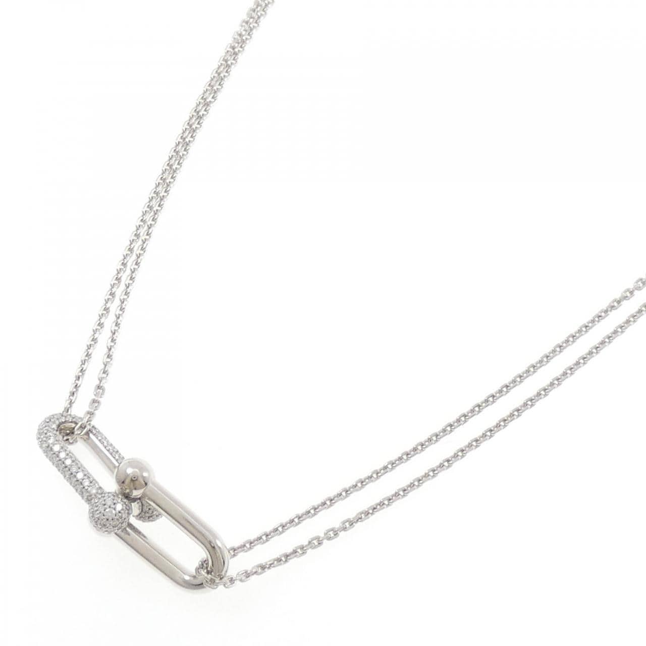 ティファニー リンク ネックレス 0.74CT